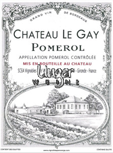 2023 Chateau Le Gay Pomerol