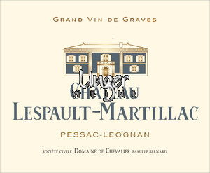 2024 Chateau Lespault Martillac blanc Chateau Lespault Martillac Pessac Leognan