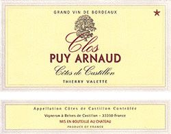 2025 Chateau Clos Puy Arnaud Cotes de Castillon