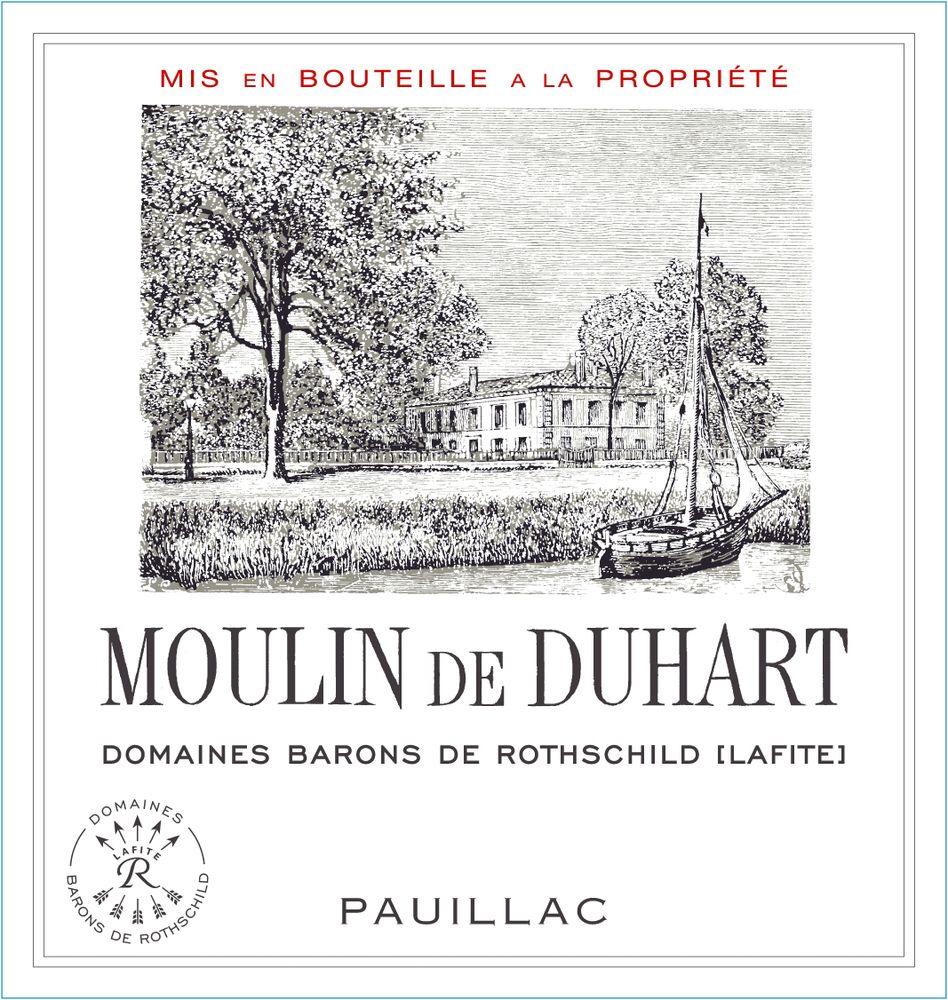 2025 Moulin de Duhart Chateau Duhart Milon Pauillac