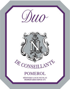2024 Duo de Conseillante Chateau la Conseillante Pomerol
