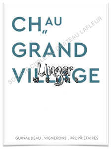 2023 Chateau Grand Village Blanc Chateau Grand Village Bordeaux Superieur