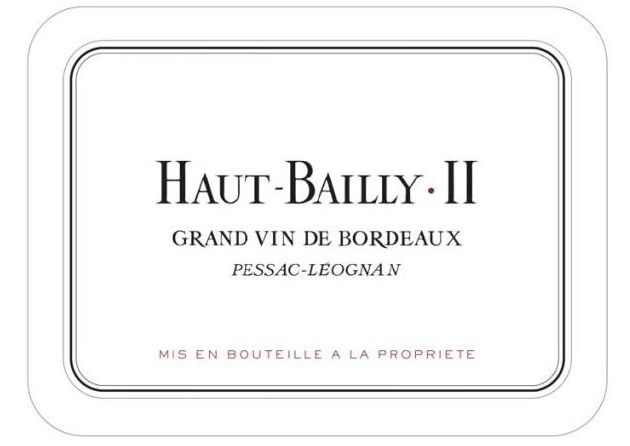 2025 Haut Bailly II Chateau Haut Bailly Pessac Leognan
