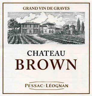 2025 Chateau Brown blanc Chateau Brown Pessac Leognan