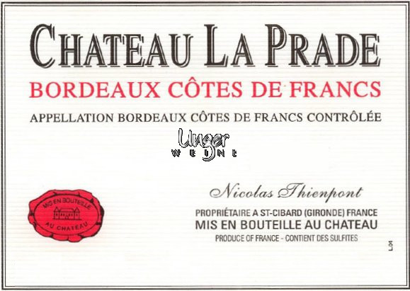 2023 Chateau La Prade Cotes de Francs