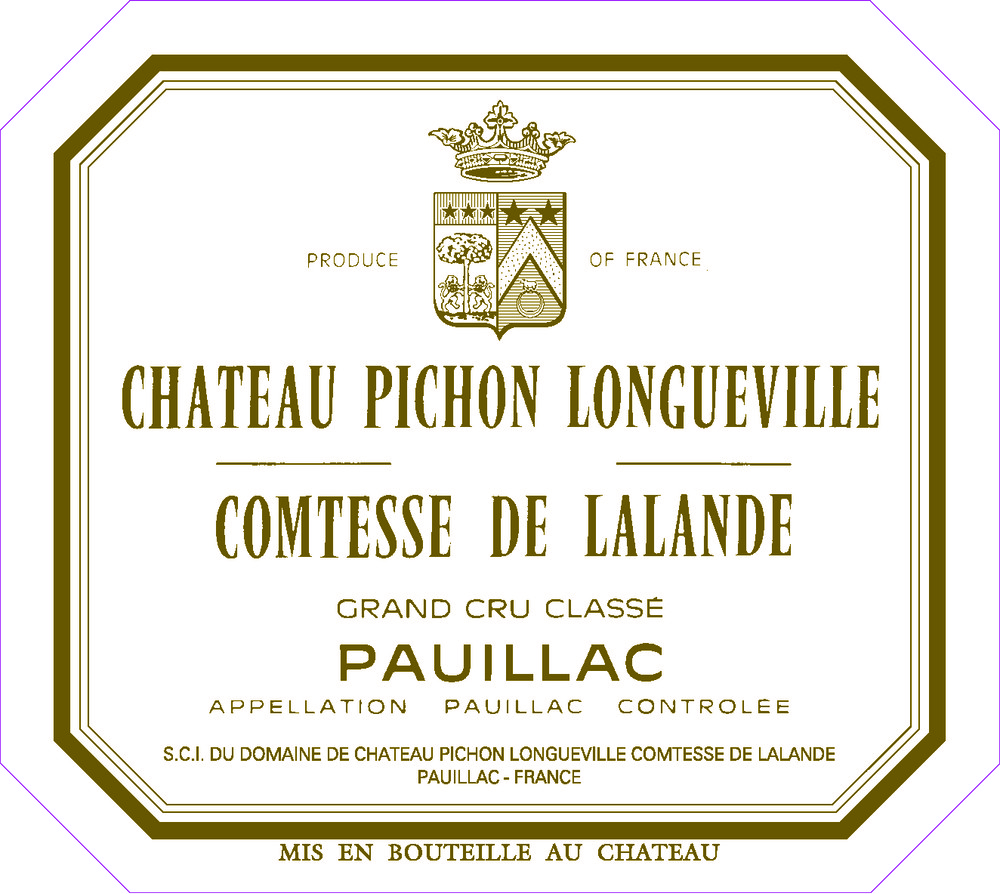 2023 Chateau Pichon Comtesse de Lalande Pauillac