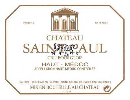 2021 Chateau Saint Paul Haut Medoc