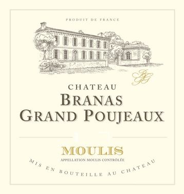 2025 Chateau Branas Grand Poujeaux Moulis