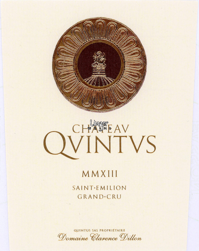 2022 Chateau Quintus Saint Emilion