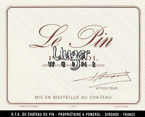 2024 Le Pin - Ex Chateau Chateau Le Pin Pomerol