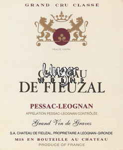2024 Chateau de Fieuzal Rouge Chateau de Fieuzal Pessac Leognan