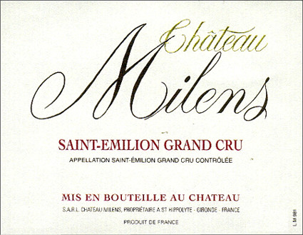 2022 Chateau Milens Saint Emilion