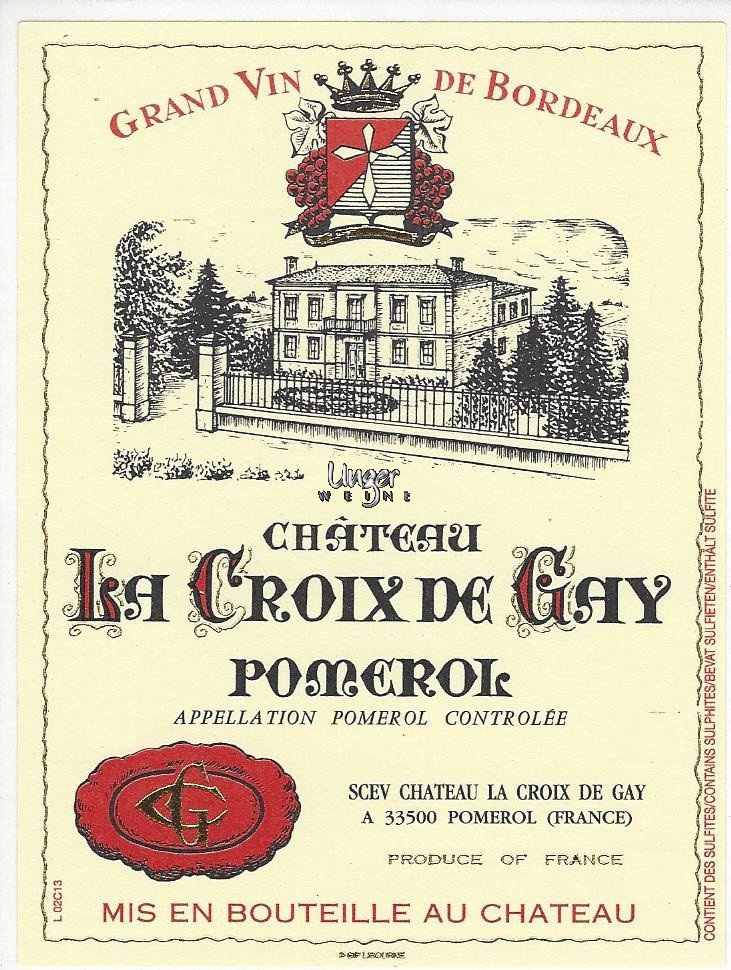 2021 Chateau La Croix de Gay Pomerol