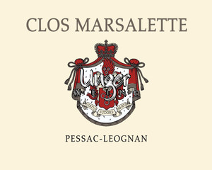 2023 Chateau Clos Marsalette blanc Chateau Clos Marsalette Pessac Leognan
