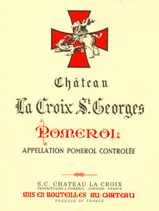 2024 Chateau La Croix Saint Georges Pomerol