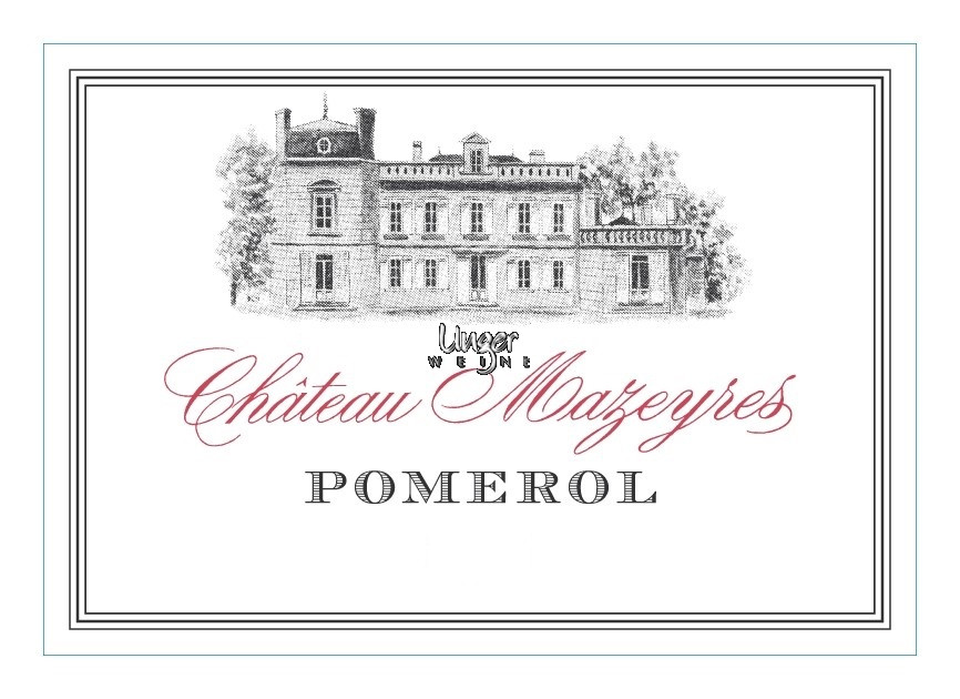 2022 Chateau Mazeyres Pomerol