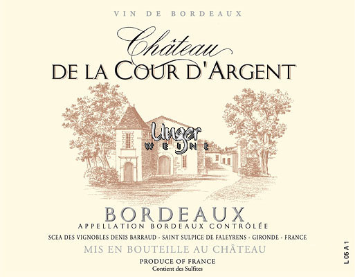 2024 Chateau de la Cour d´Argent Bordeaux AC