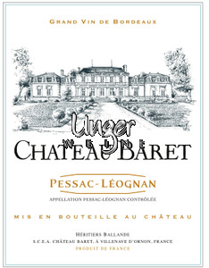 2023 Chateau Baret Pessac Leognan