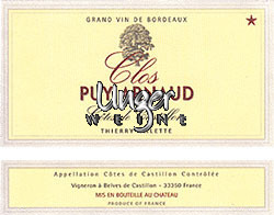 2022 Chateau Clos Puy Arnaud Cotes de Castillon