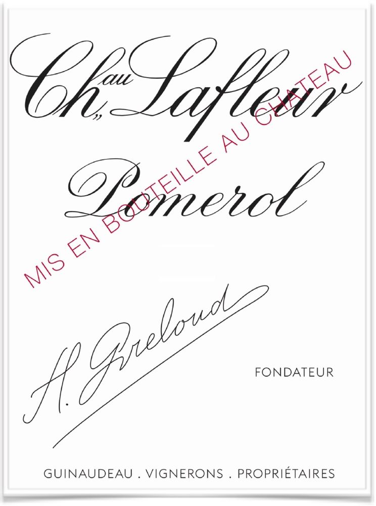 2025 Chateau Lafleur Pomerol