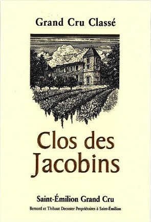 2022 Chateau Clos des Jacobins Saint Emilion