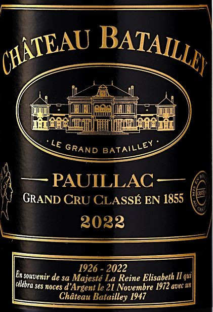 2022 Chateau Batailley Pauillac