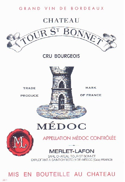 2021 Chateau Tour Saint Bonnet Medoc