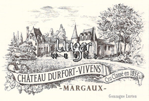 2023 Chateau Durfort Vivens Margaux