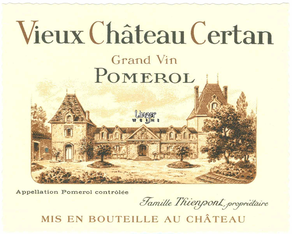 2022 Vieux Chateau Certan Pomerol