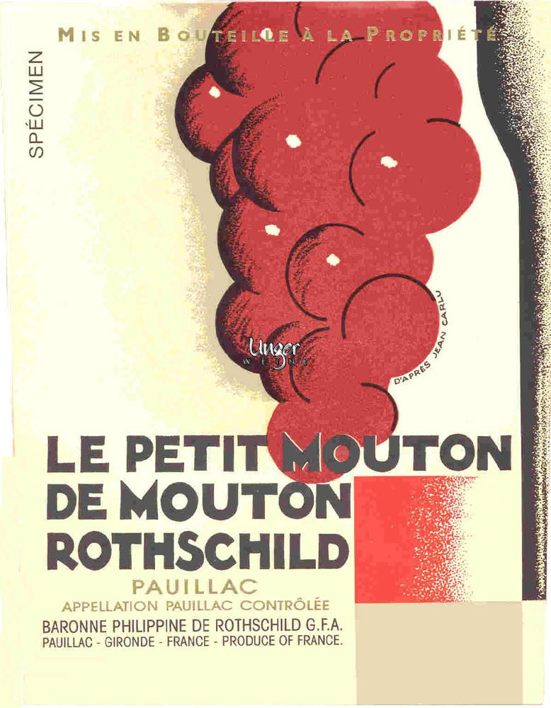 2022 Le Petit Mouton Chateau Mouton Rothschild Pauillac