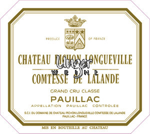2023 Chateau Pichon Comtesse de Lalande Pauillac