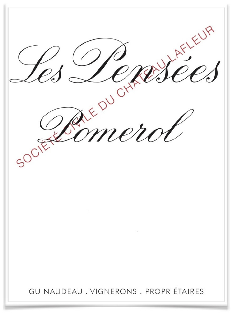 2021 Pensees de Lafleur Chateau Lafleur Pomerol