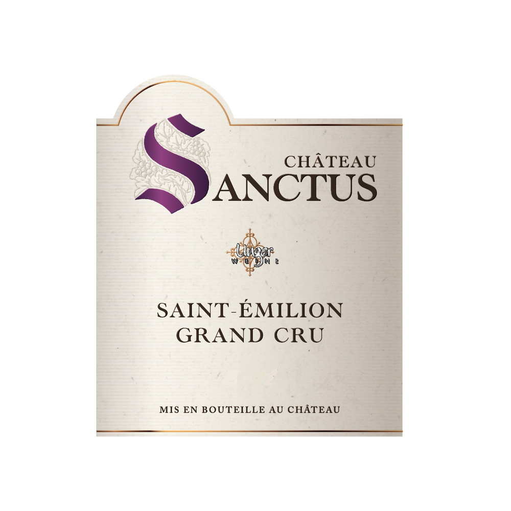 2021 Chateau Sanctus Saint Emilion