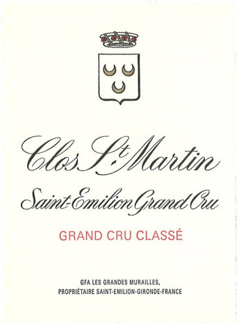 2021 Chateau Clos Saint Martin Saint Emilion
