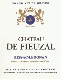 2025 Chateau de Fieuzal Blanc Chateau de Fieuzal Pessac Leognan