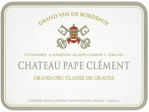 2025 Chateau Pape Clement blanc Chateau Pape Clement Graves