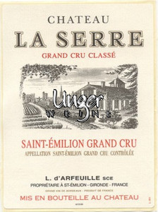 2024 Chateau La Serre Saint Emilion