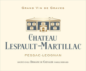 2025 Chateau Lespault Martillac blanc Chateau Lespault Martillac Pessac Leognan