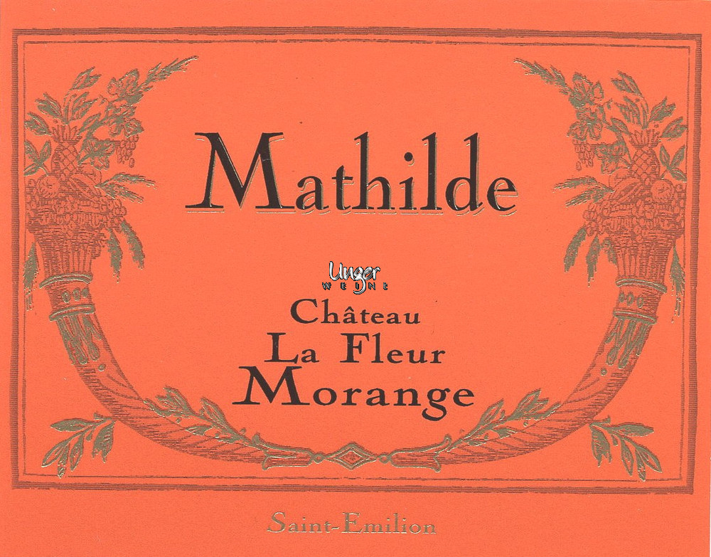2022 Chateau La Fleur Morange Mathilde Saint Emilion