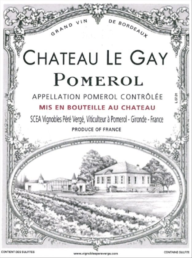 2022 Chateau Le Gay Pomerol