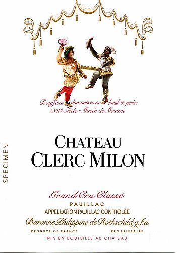 2025 Chateau Clerc Milon Rothschild Pauillac