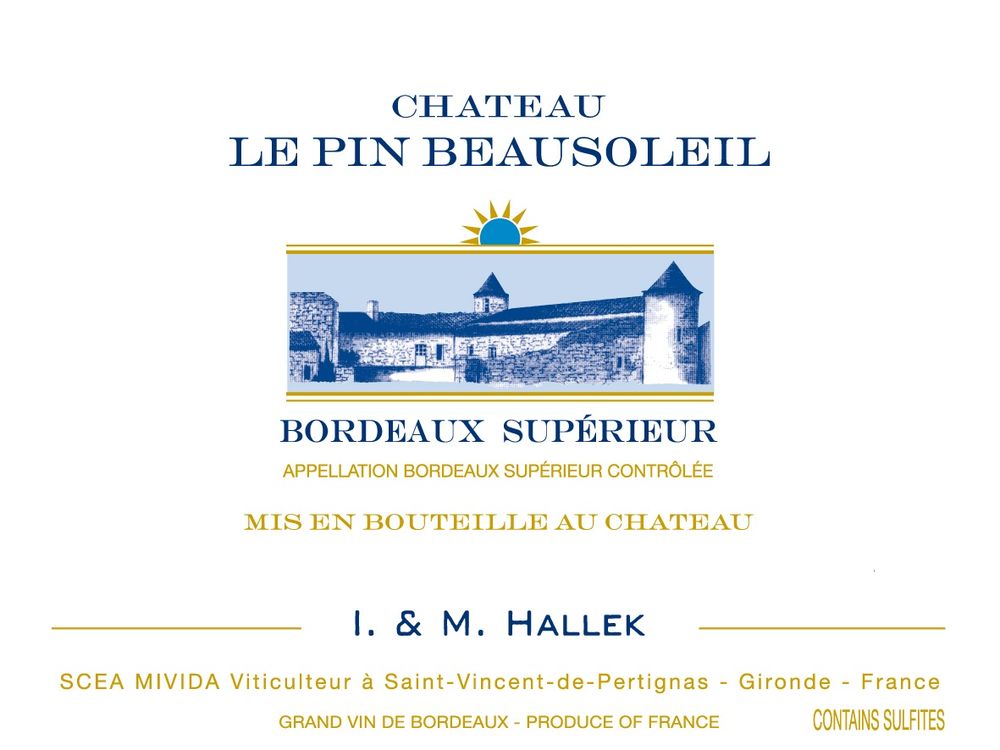 2025 Chateau Le Pin Beausoleil Bordeaux Superieur