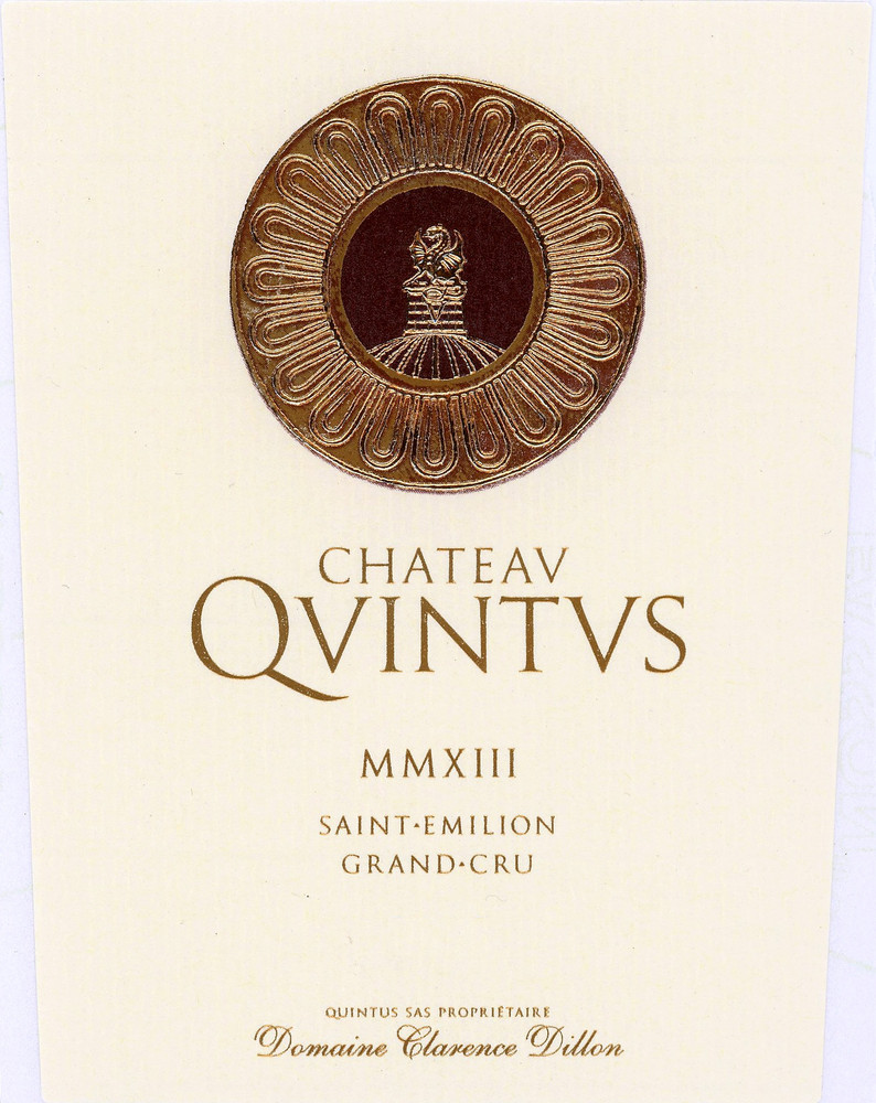 2022 Chateau Quintus Saint Emilion