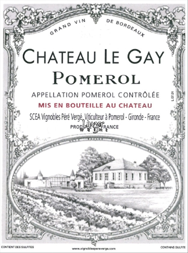 2023 Chateau Le Gay Pomerol