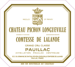 2024 Chateau Pichon Comtesse de Lalande Pauillac