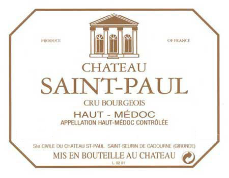 2021 Chateau Saint Paul Haut Medoc