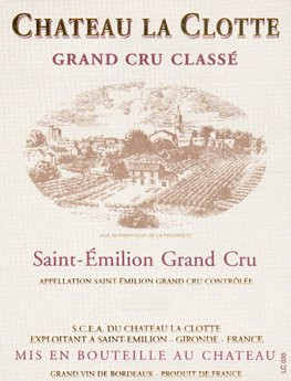 2023 Chateau La Clotte Saint Emilion