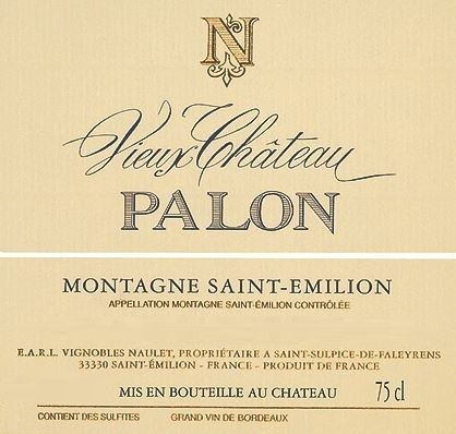 2025 Vieux Chateau Palon Montagne Saint Emilion