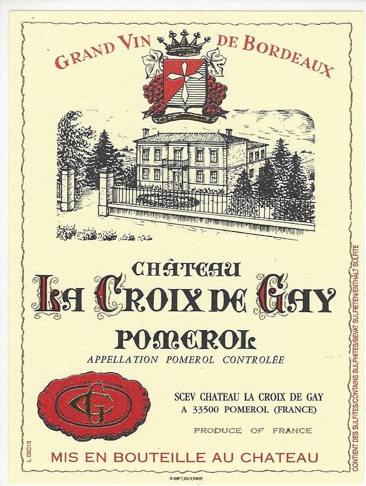 2022 Chateau La Croix de Gay Pomerol