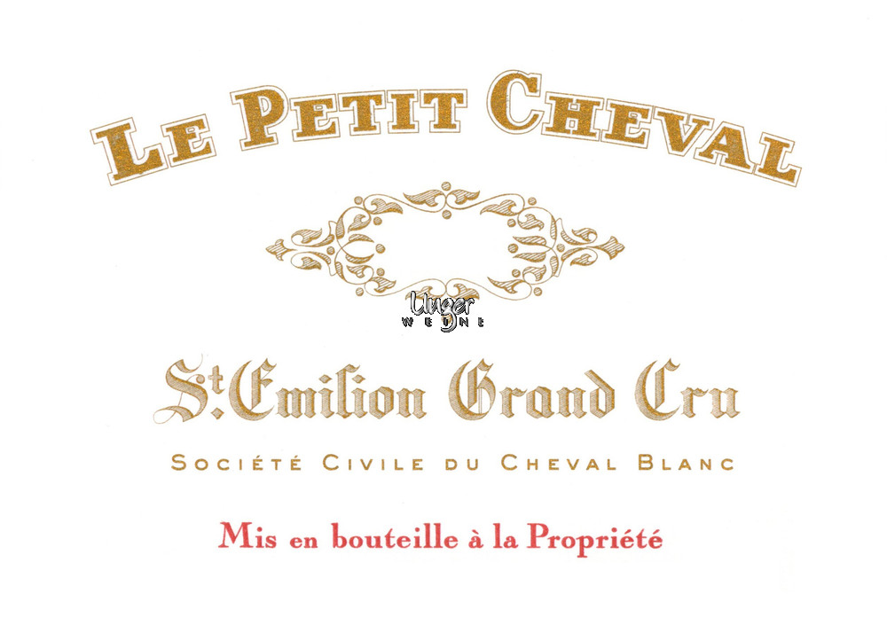 2024 Le Petit Cheval Chateau Cheval Blanc Saint Emilion